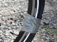 GDMBR: BOOM! The Rear Tire Exploded and went Flat.